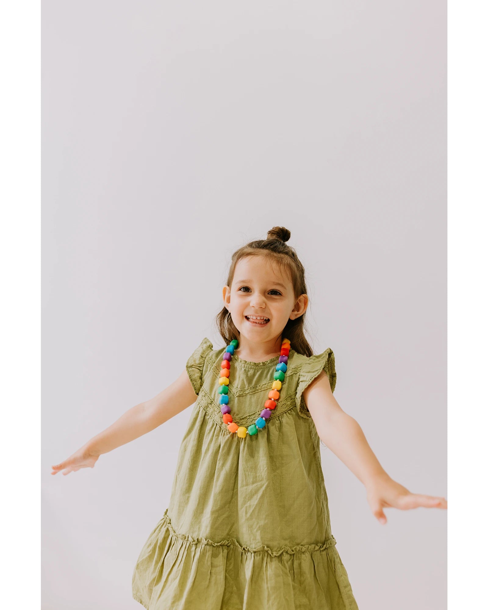 Princess and The Pea Chew Neckalce