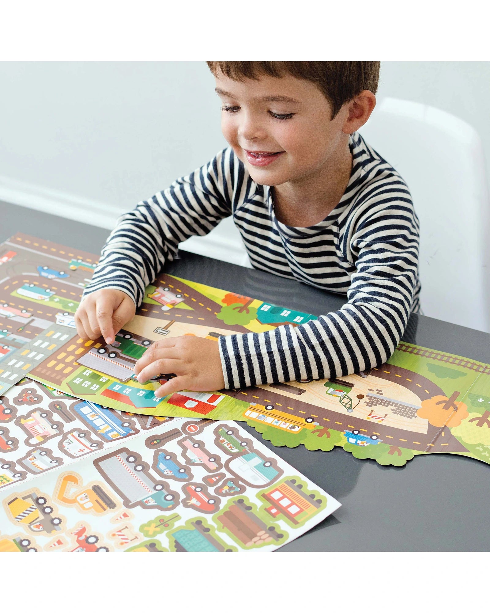 Sticker Activity Set Roads + Rails