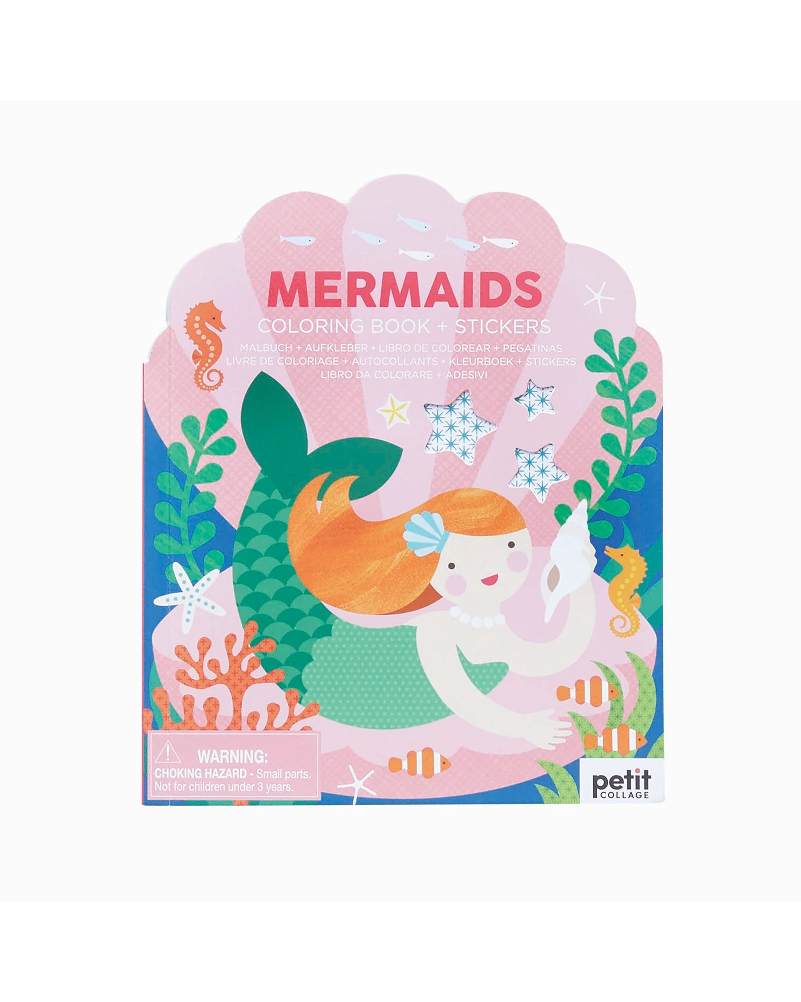 Colouring Book with Sticker Mermaids