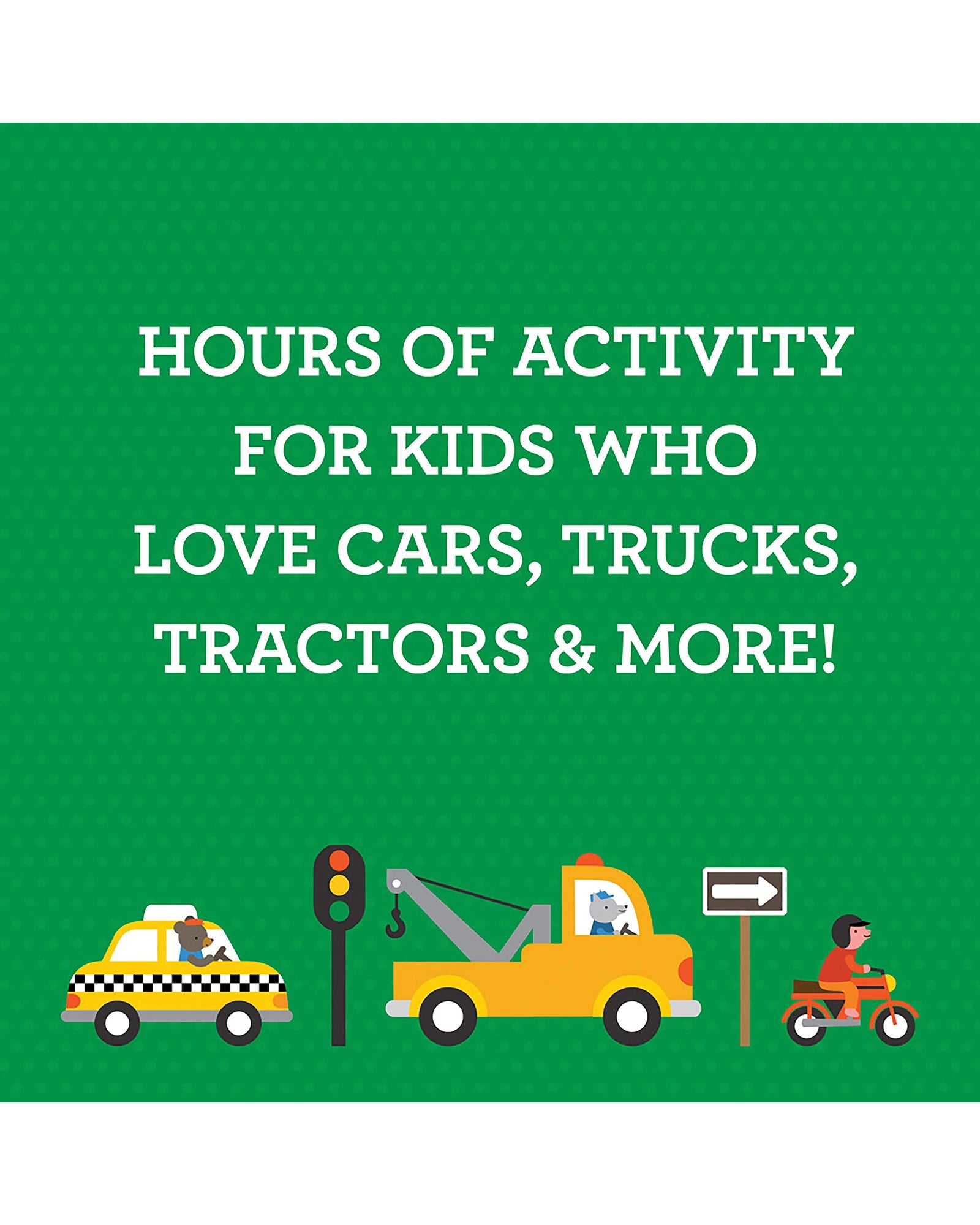 Colouring Book with Stickers Vehicles