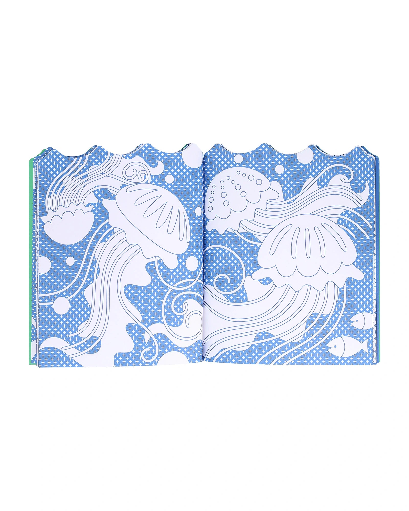 Colouring Book with Stickers Ocean