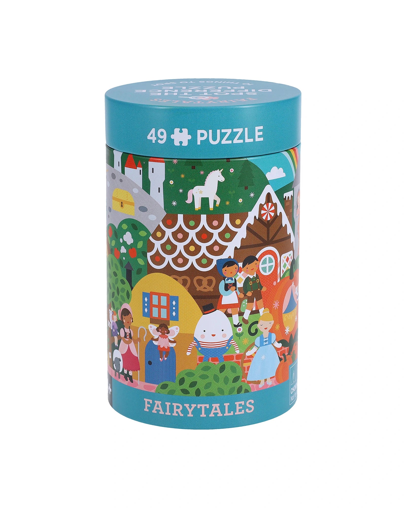 Spot the Difference Fairy Tales Puzzle 49PC