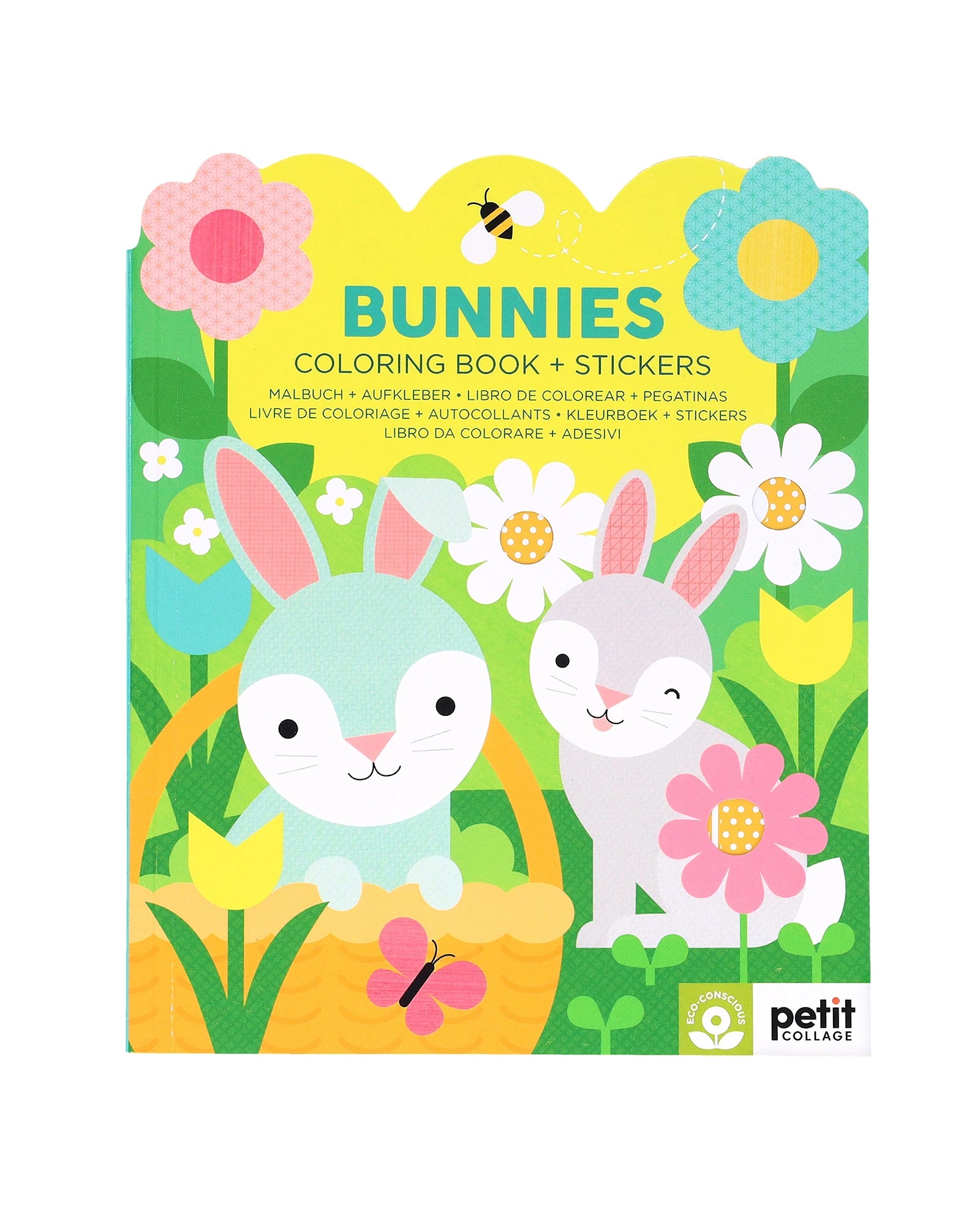 Colouring Book with Sticker Bunnies