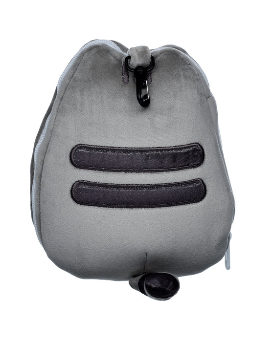 Relaxeazzz Pusheen Shaped Plush Travel Pillow & Eye Mask