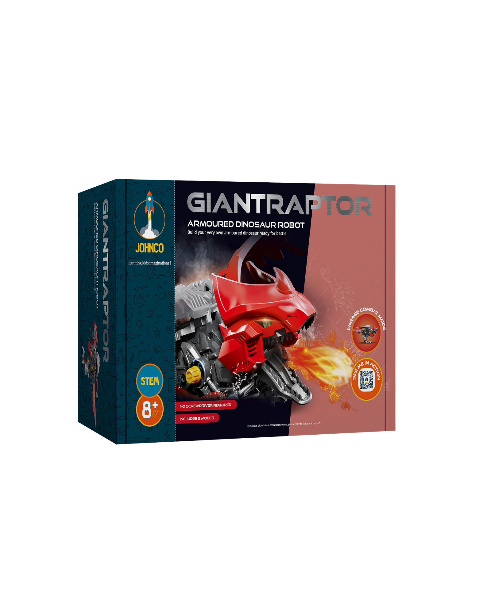 Johnco Giantraptor Armoured Dinosaur Robot