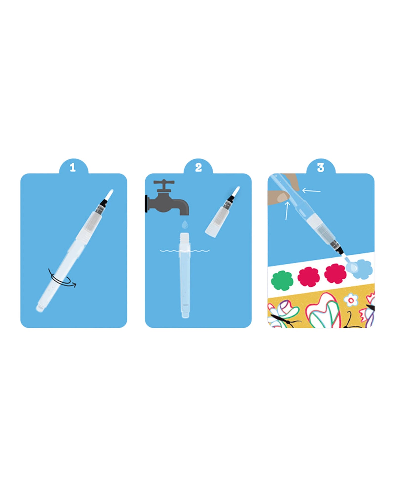 Paint a Picture Set - Butterflies and Flowers