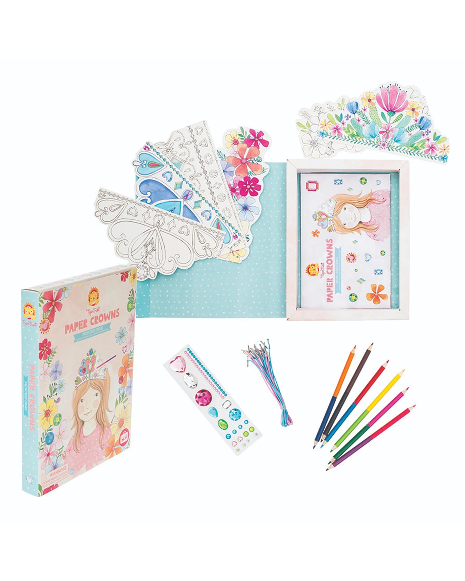 Tiger Tribe Paper Crowns Princess Gems