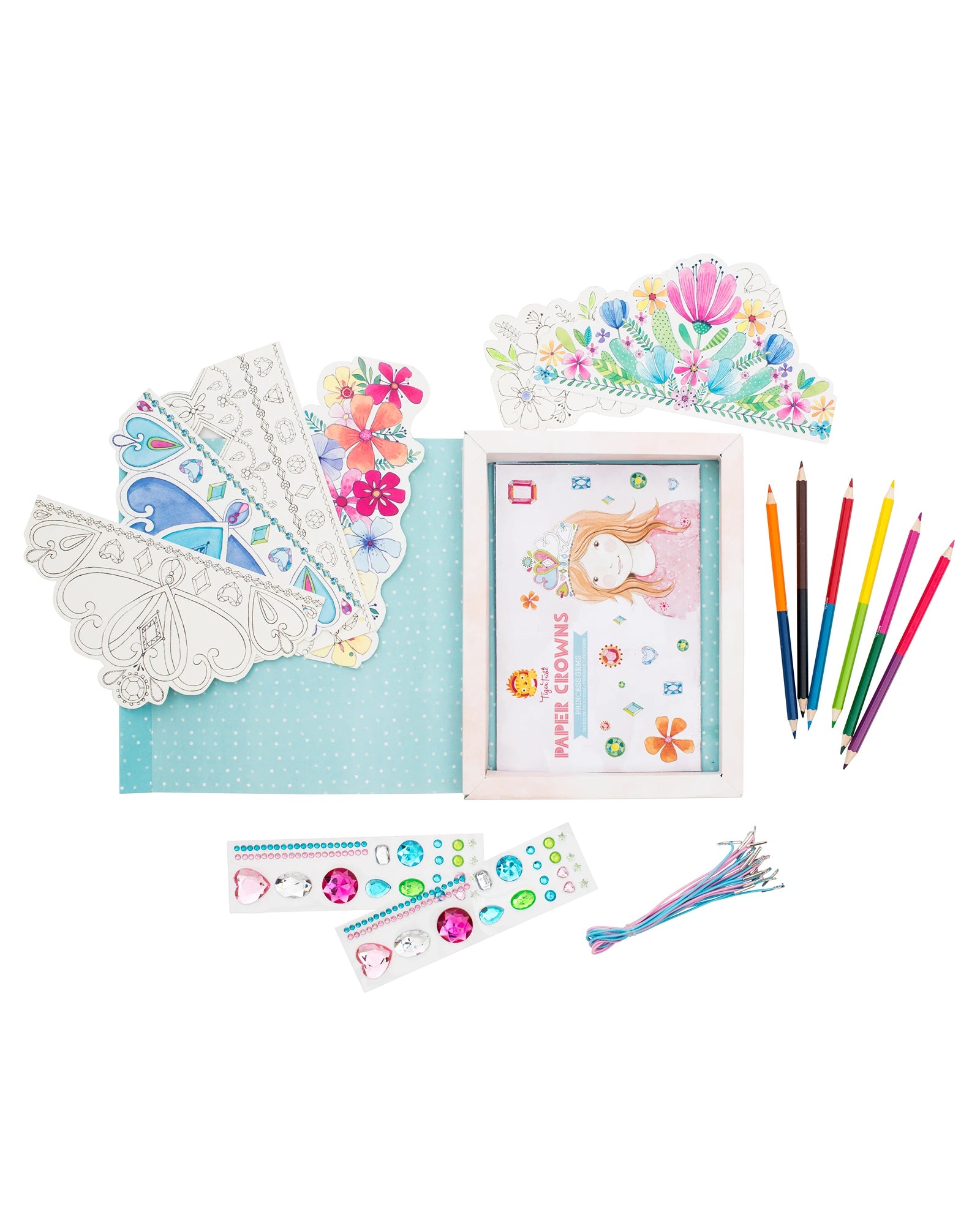 Tiger Tribe Paper Crowns Princess Gems