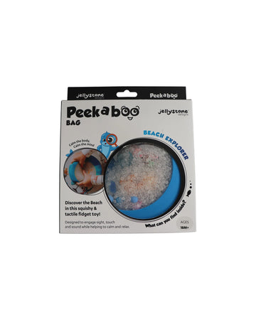 Jellystone Designs Peekaboo Sensory Bag Beach