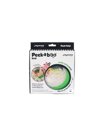 Jellystone Designs Peekaboo Sensory Bag Farm