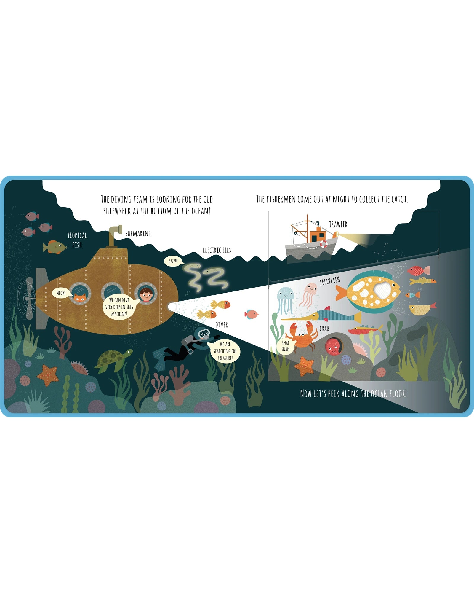 Peek Inside The Ocean Book