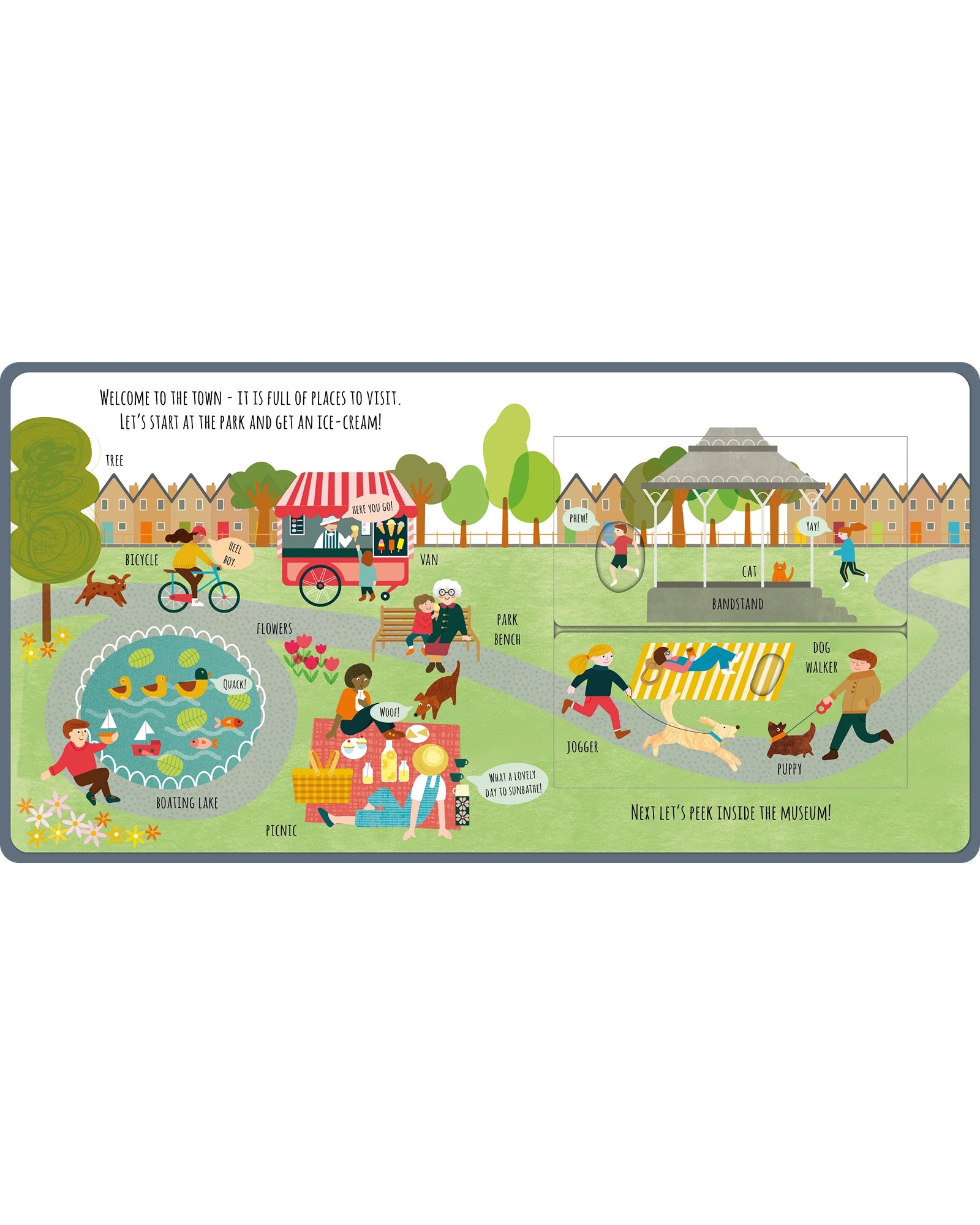 Peek Inside The Town Book