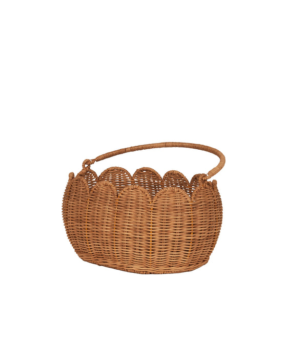 Olli Ella Petal Basket - Natural