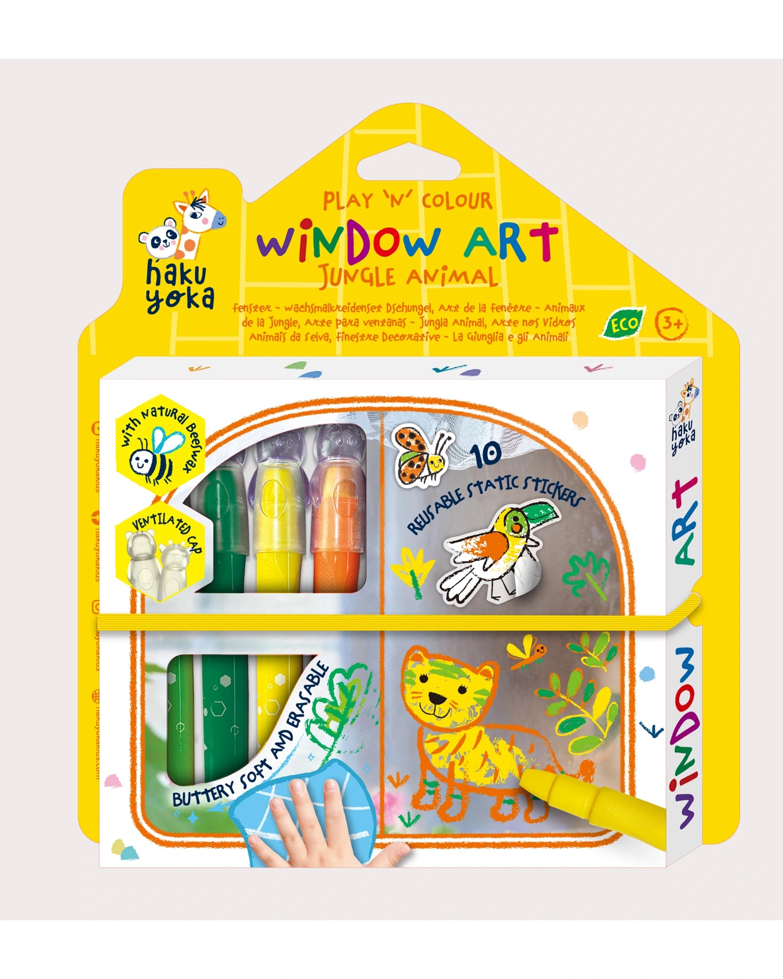 Window Art Jungle Animal