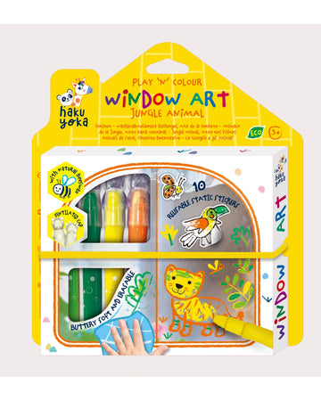 Window Art Jungle Animal