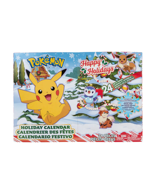 Pokemon Xmas Holiday Battle Figure Calendar