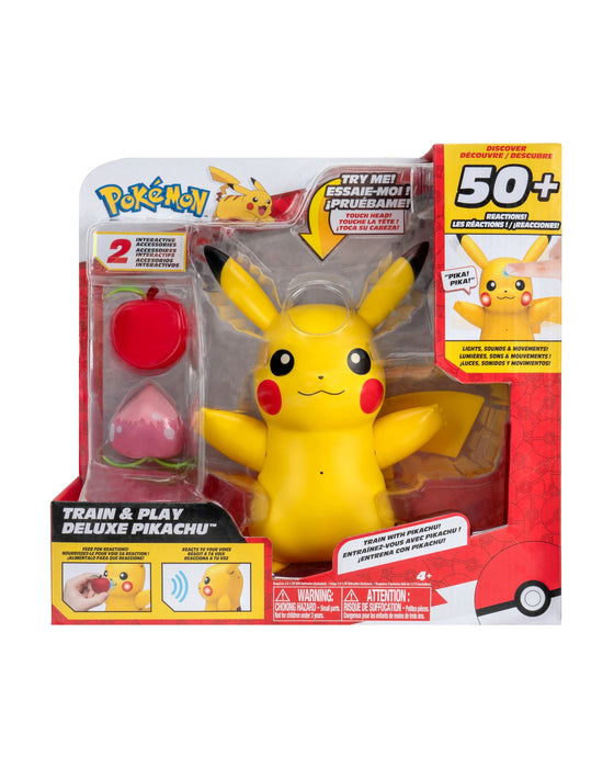 Pokemon Train and Play Deluxe Pikachu — Kidstuff