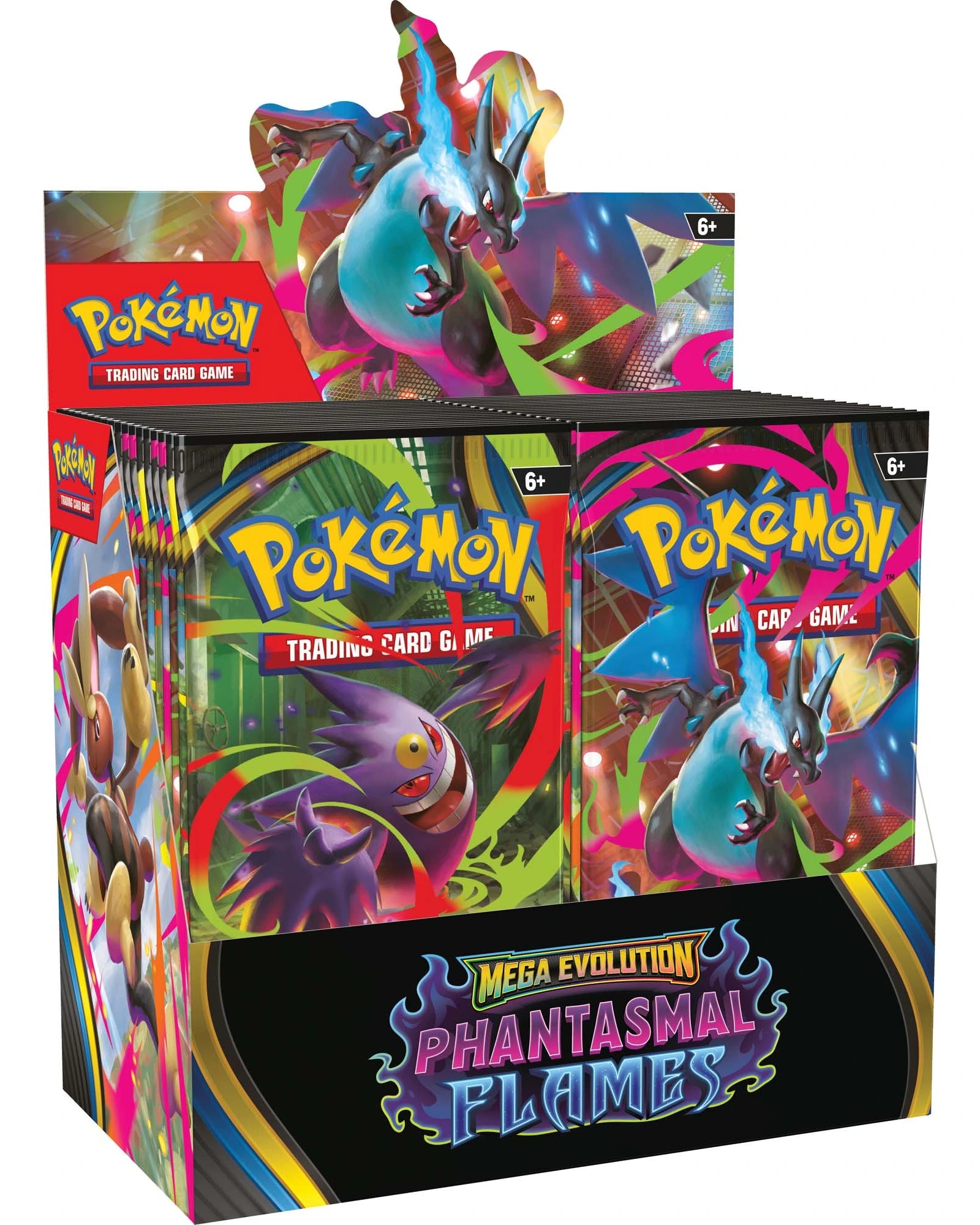 Pokemon TCG Mega Evolutions 2 Phantasmal Flames Booster - Assorted