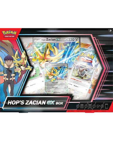 Pokemon TCG Hops Zacian ex Box - Assorted