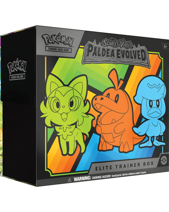 Pokemon TCG Scarlet and Violet 2 Paldea Evolved Elite Trainer Box