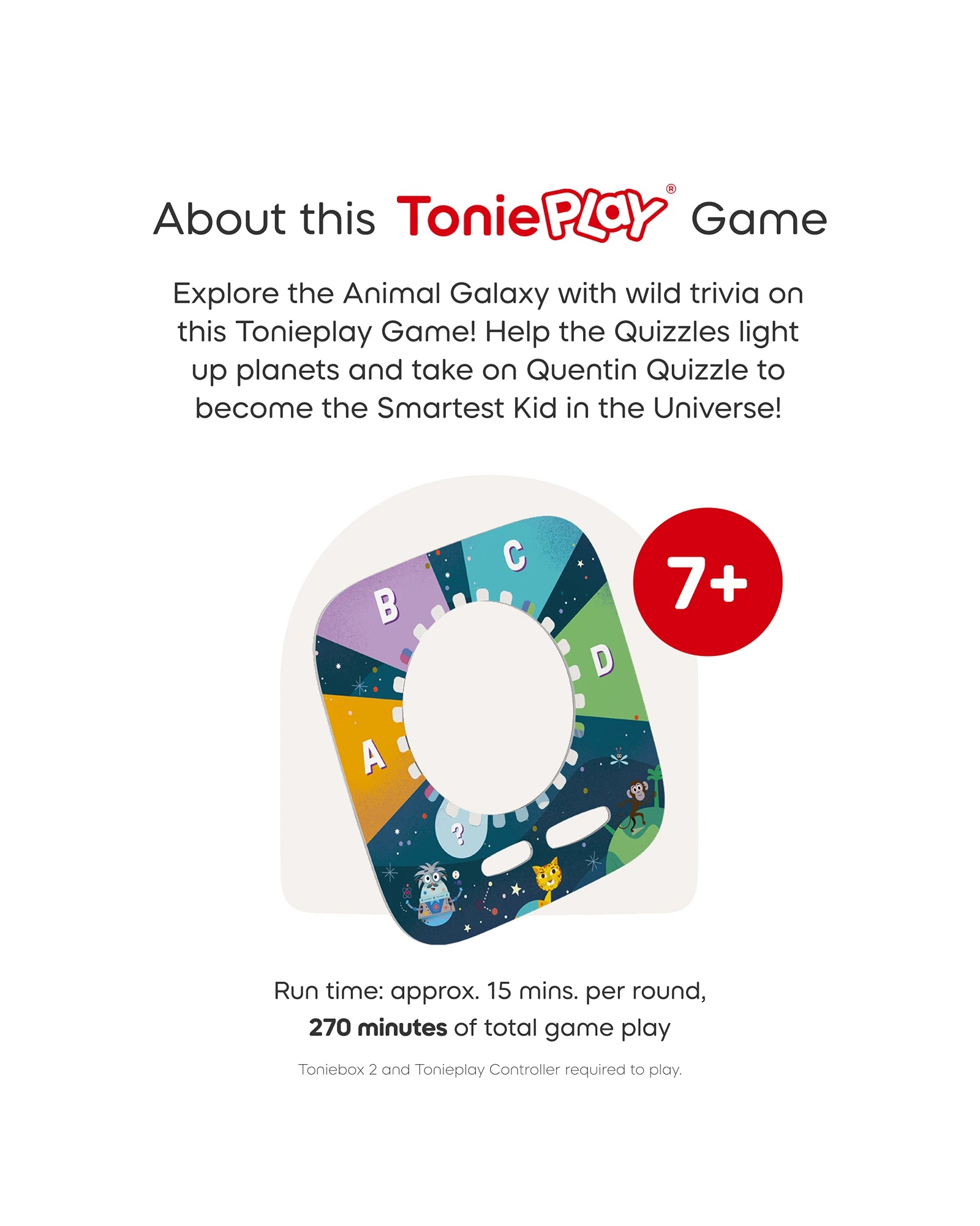 Tonies The Quizzles: All About Animals