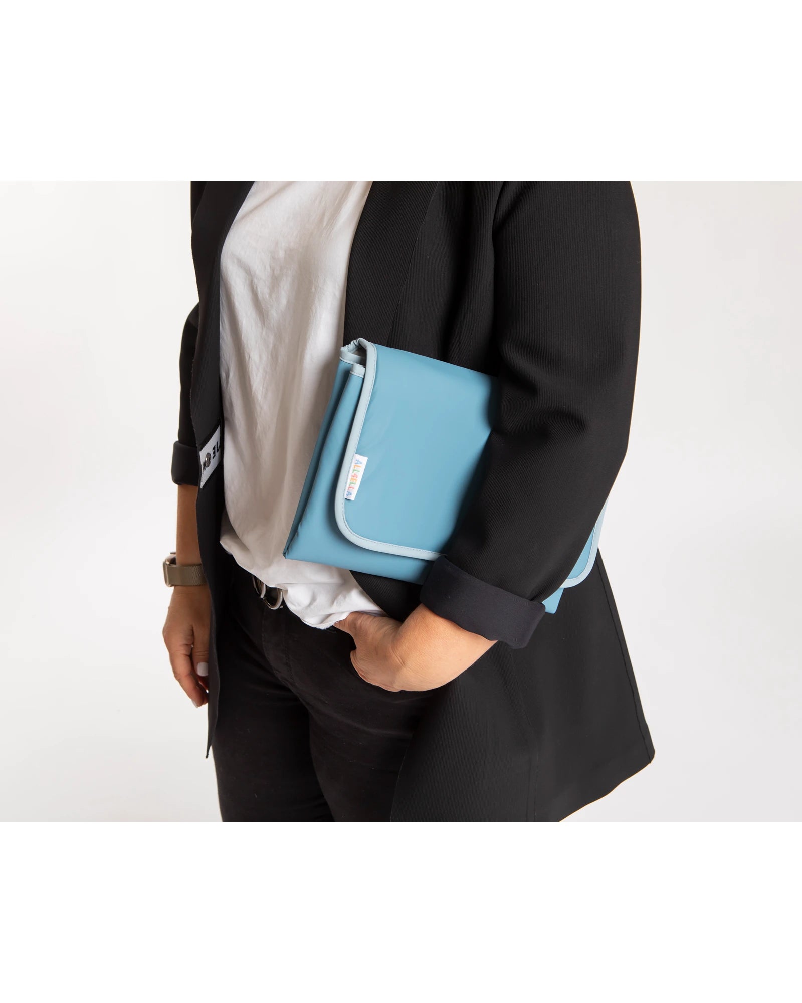 Recycled Changing Wallet Blue