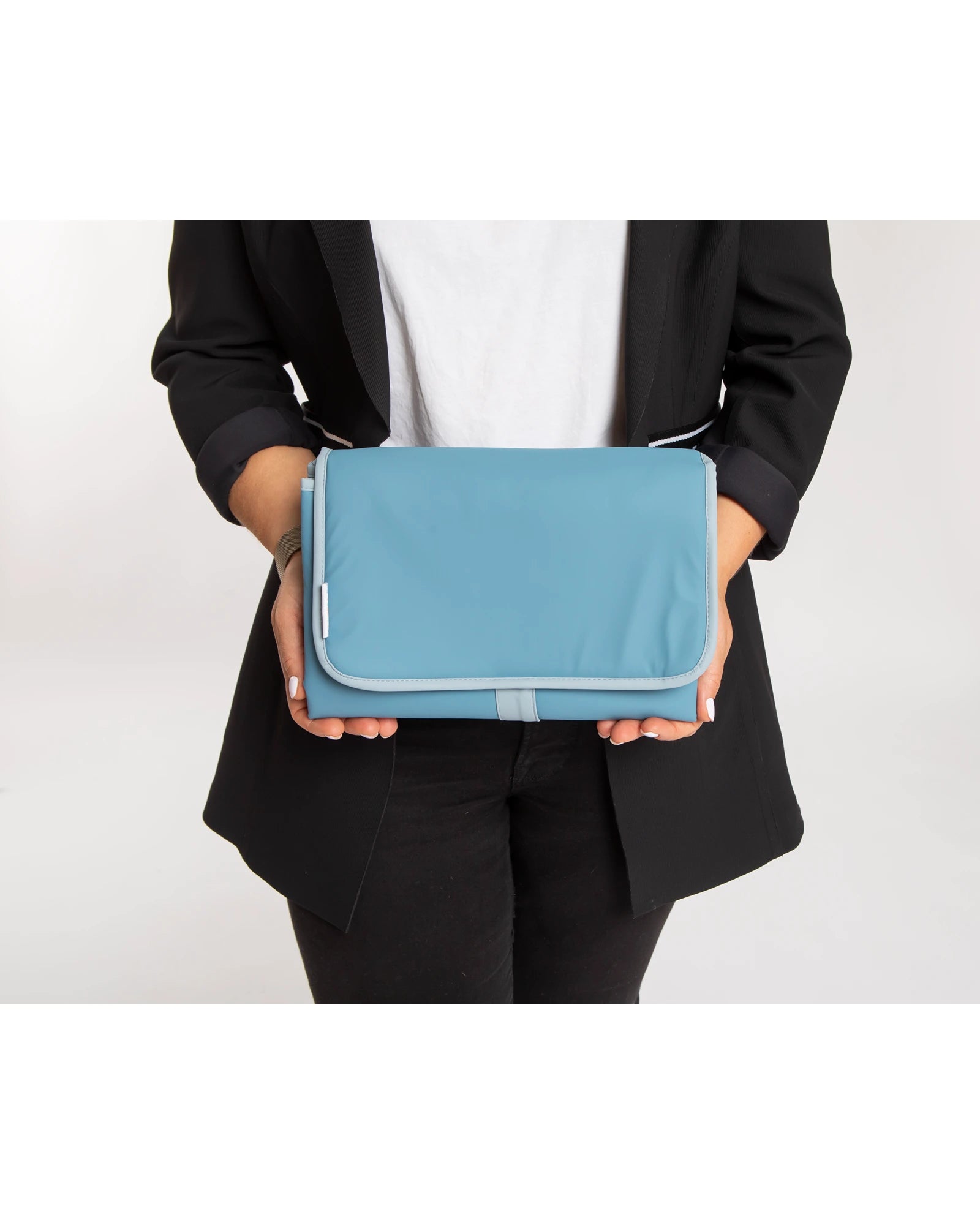 Recycled Changing Wallet Blue