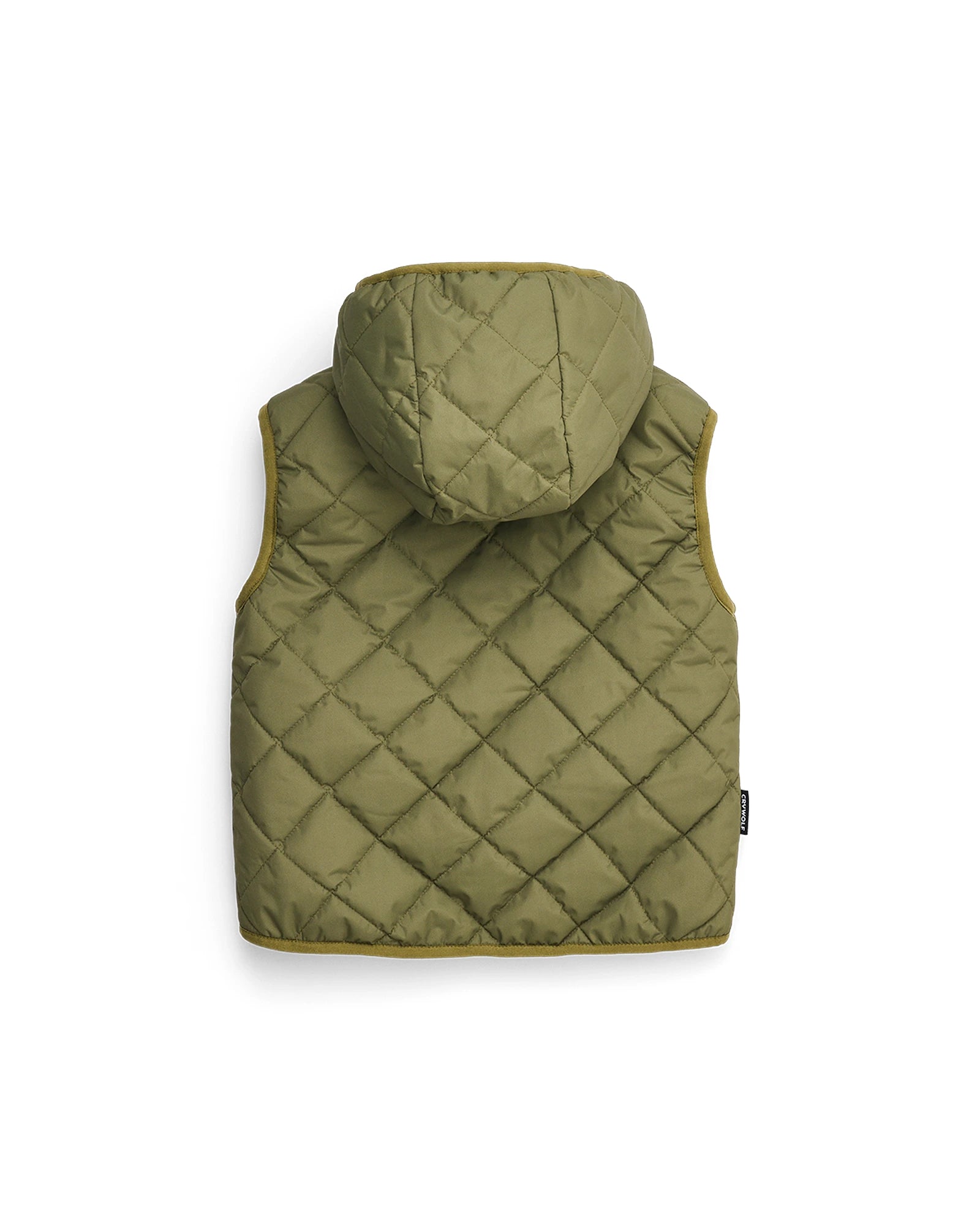 REVERSIBLE YETI VEST Fern/Black