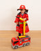 Rallye Folding Fire Truck Playset