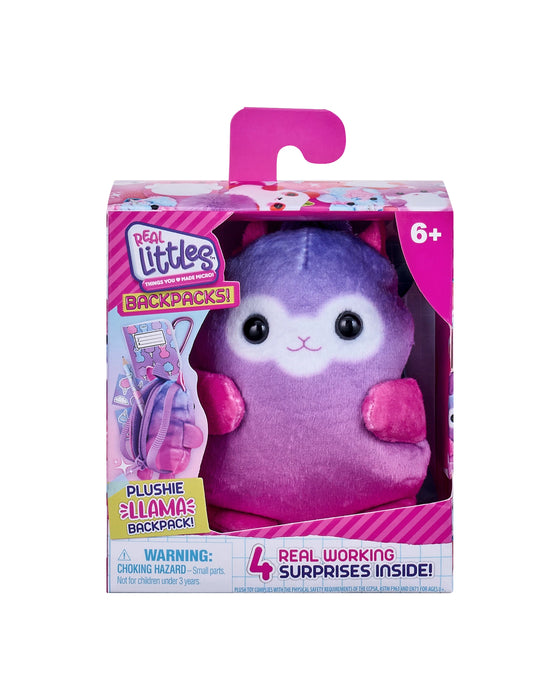 Real Littles S7 Plushie Pet Backpack Single Pack - Assorted