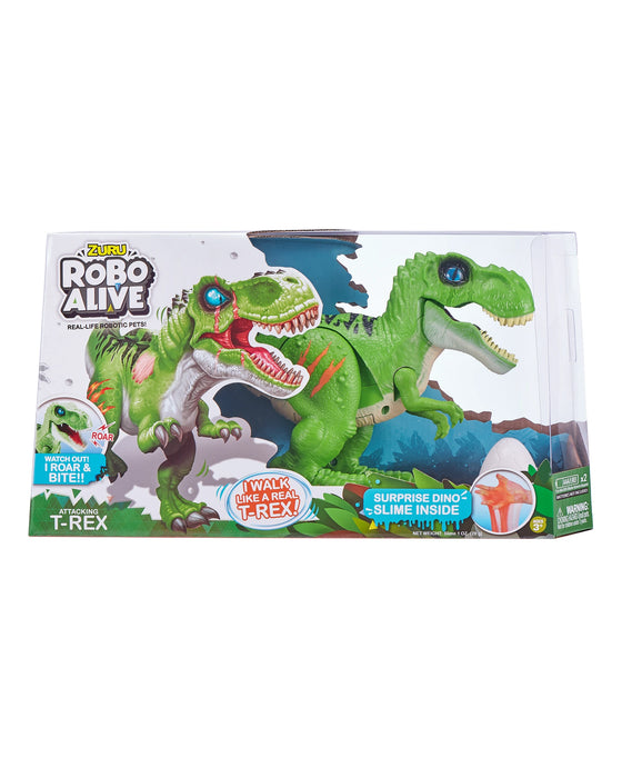 Robo Alive Robotic Dinosaur With Slime - Assorted