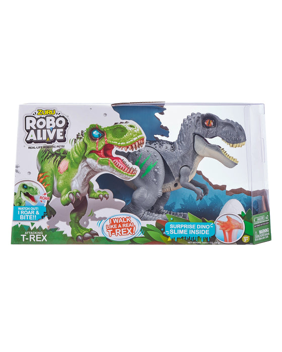 Robo Alive Robotic Dinosaur With Slime - Assorted