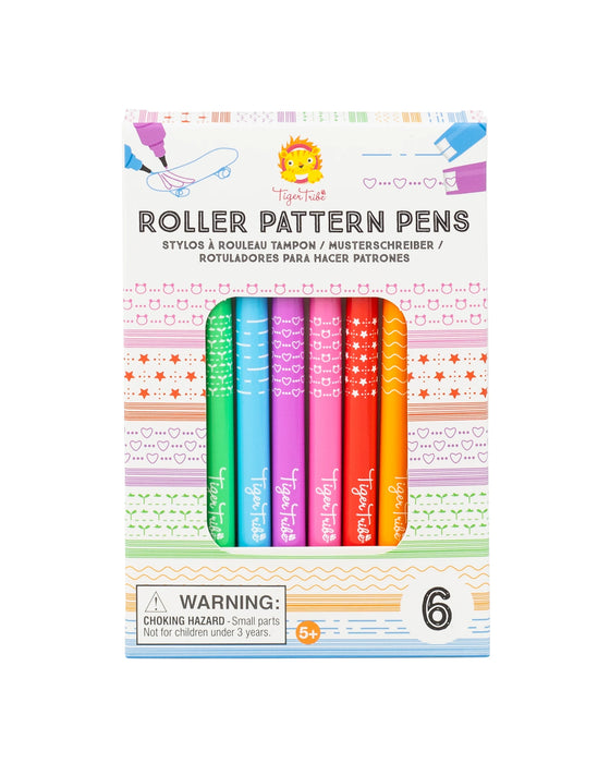 Tiger Tribe Roller Pattern Pens