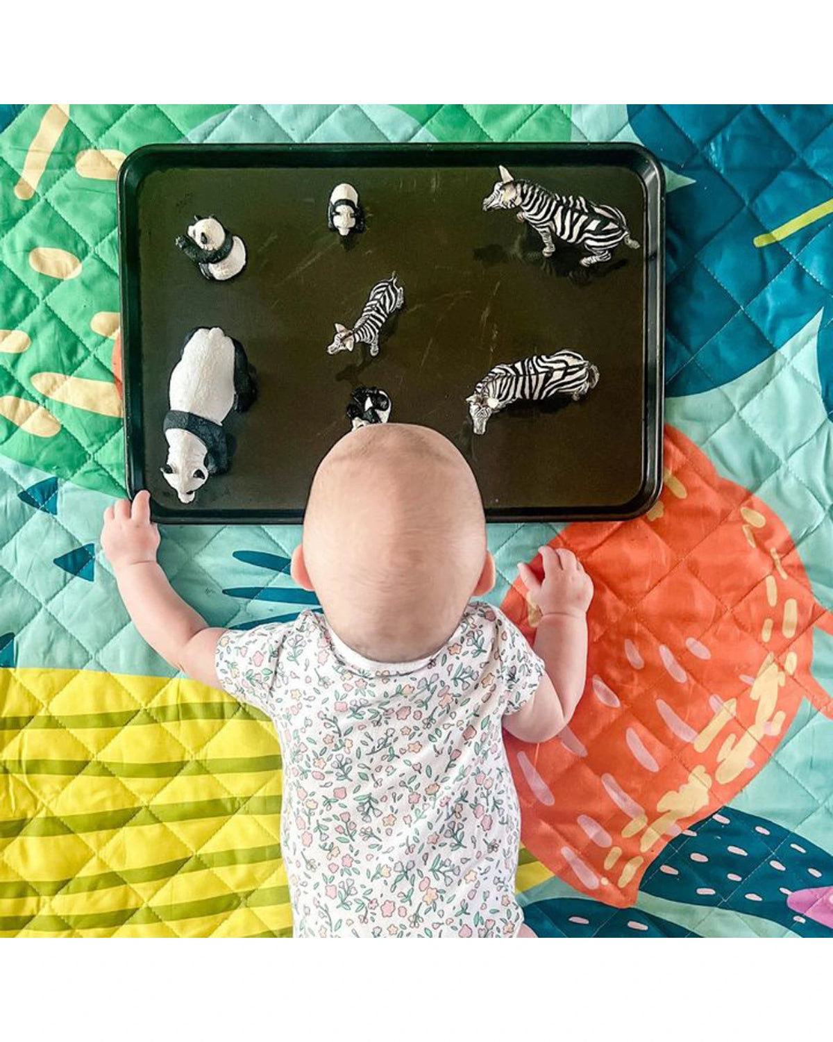 Flamingo-A-Go-Go Large Playmat