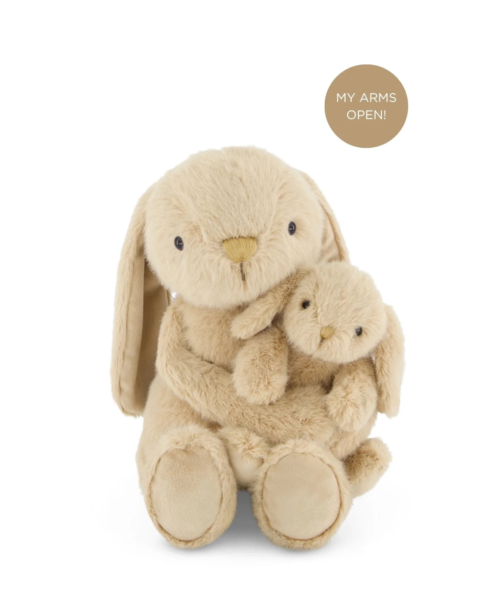 Snuggle Bunnies Frankie the Hugging Bunny Caramel