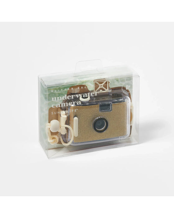 Sunnylife Underwater Camera Glitter Gold