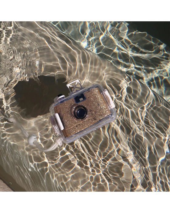 Sunnylife Underwater Camera Glitter Gold