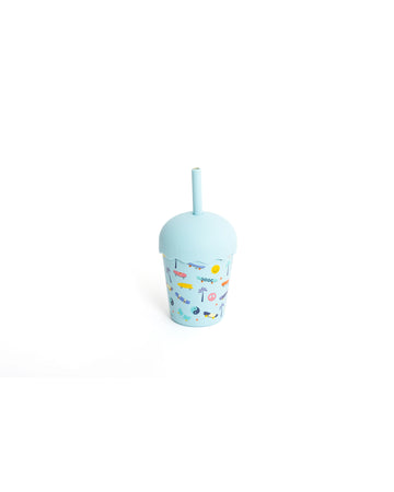 Skate Aqua Mini Smoothie Cup & Straw 200ml