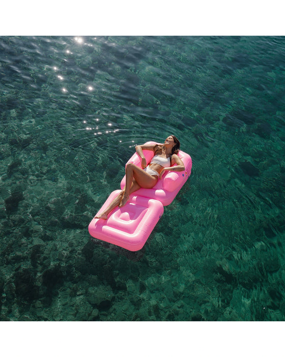 Sunnylife Inflatable Lilo Chair Neon Pink