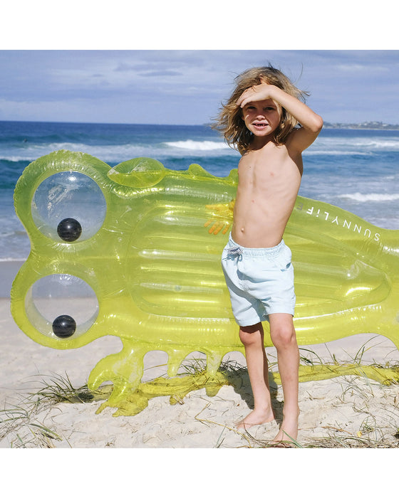 Sunnylife Luxe Lie On Float Sonny the Sea Creature Citrus