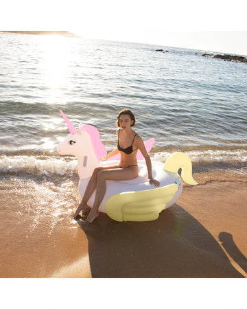 Sunnylife Luxe Ride On Float Unicorn Pastel