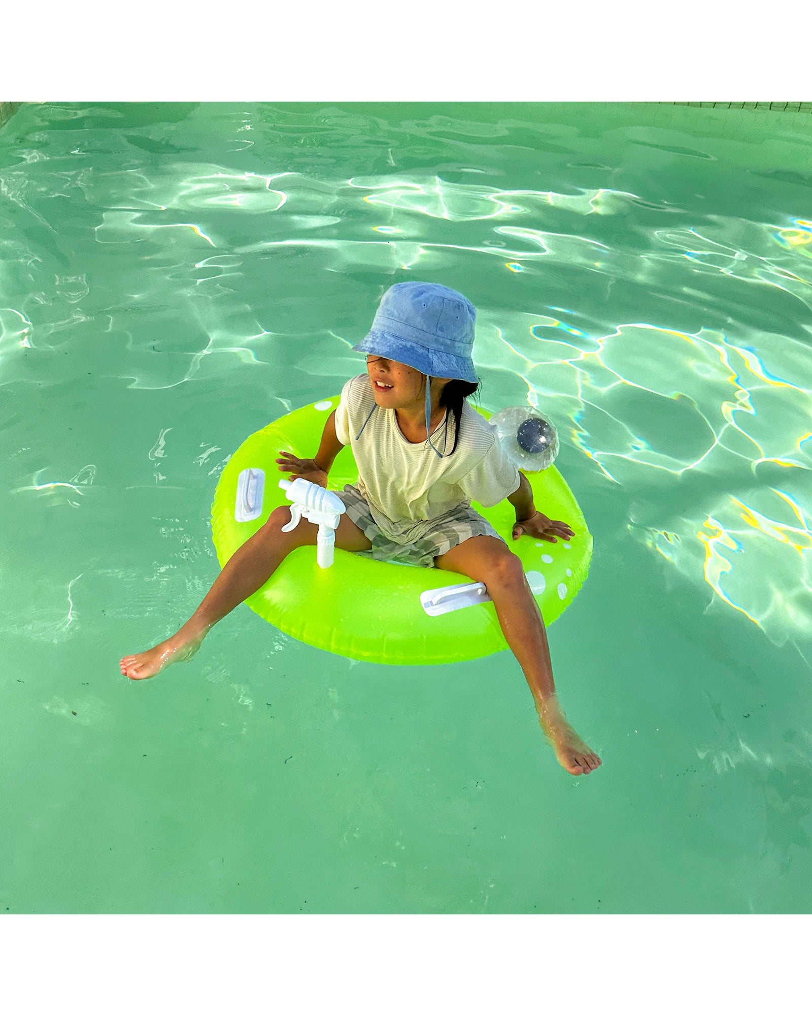 Sunnylife Pool Ring Soakers Sonny the Sea Creature Citrus Set of 2