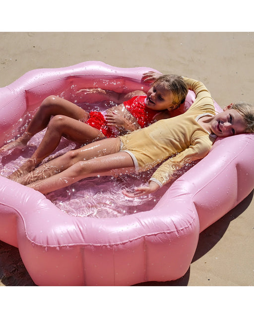 Sunnylife Inflatable Backyard Pool Ocean Treasure Rose
