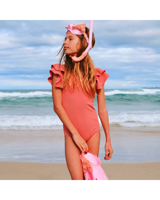 Sunnylife Kids Dive Set Medium Sea Seeker Strawberry