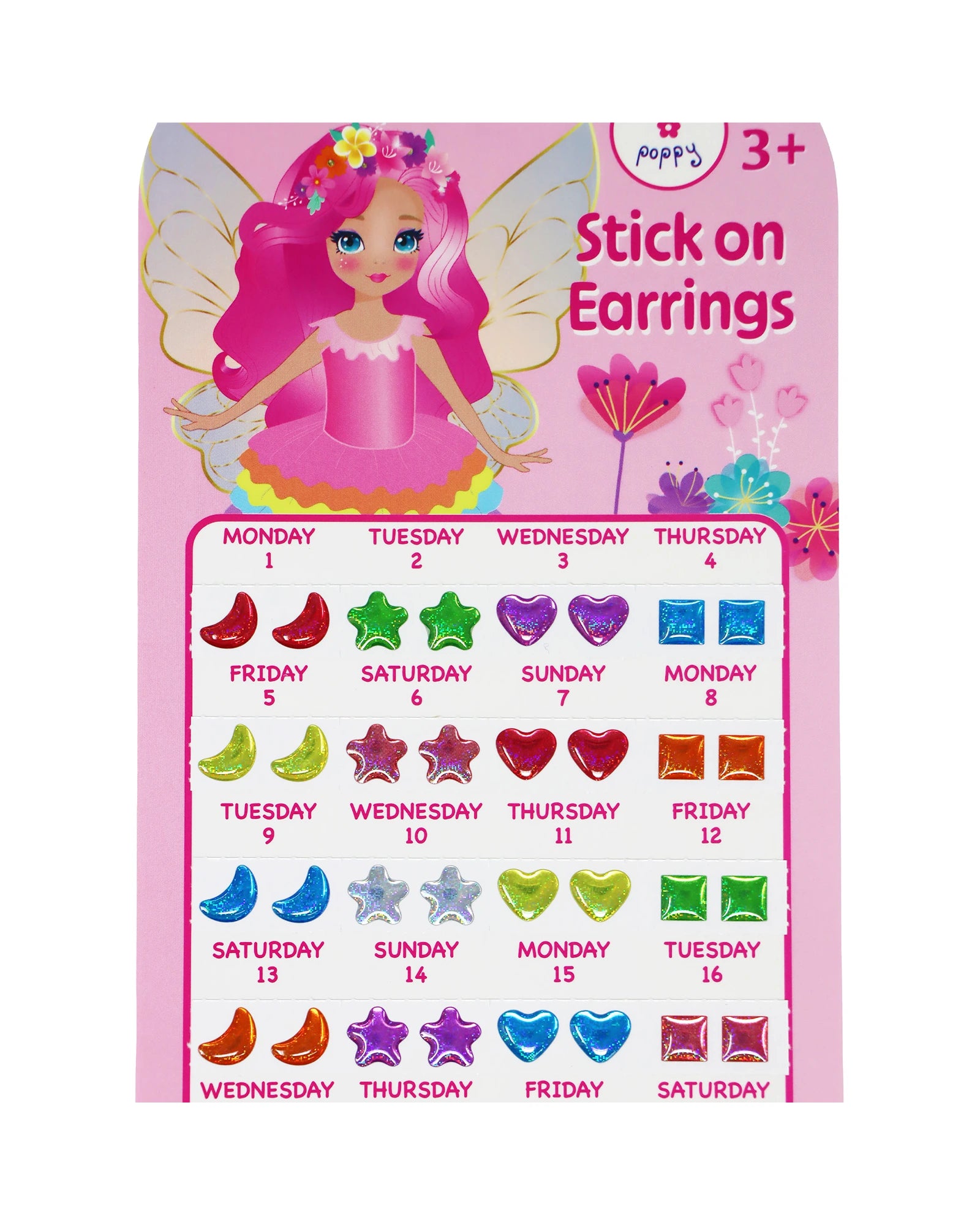 30 Pairs Fairy Magic Stick On Earrings