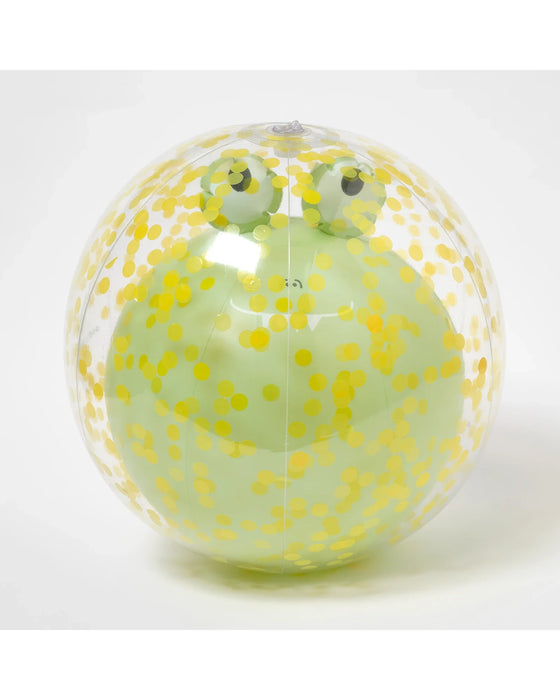 Sunnylife 3D Inflatable Beach Ball Cookie the Croc Light Khaki