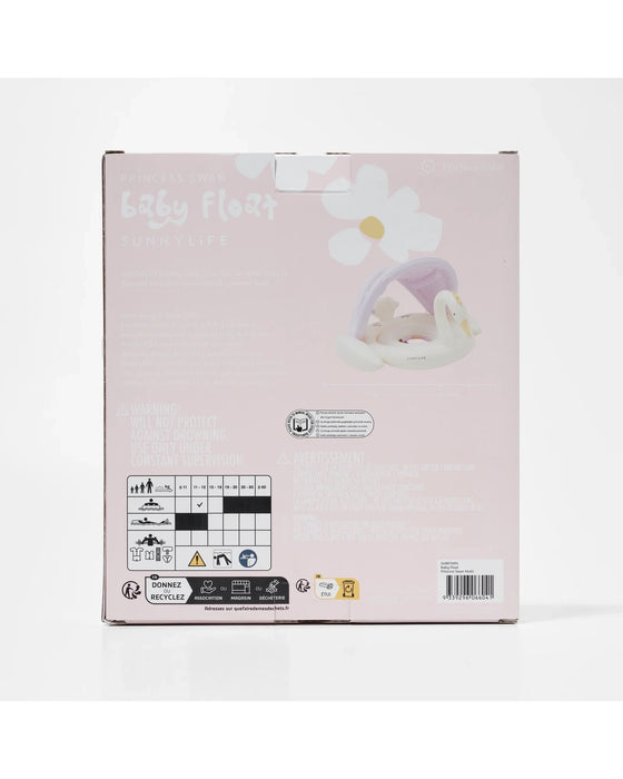 Sunnylife Baby Float Princess Swan Multi