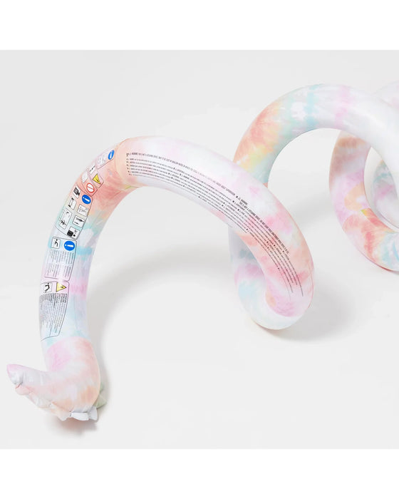 Sunnylife Giant Inflatable Noodle Snake Tie Dye Multi