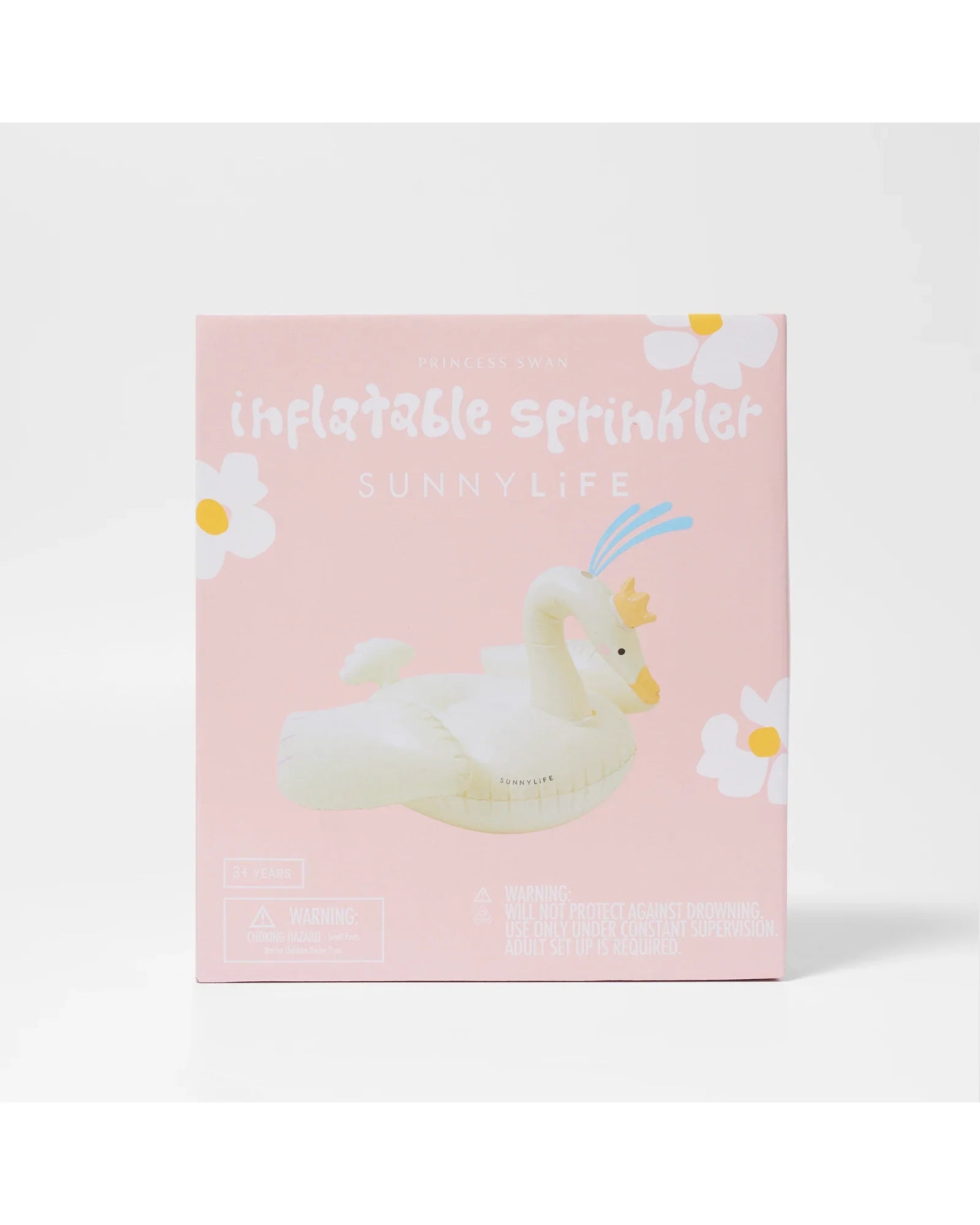 Sunnylife Inflatable Sprinkler Princess Swan Multi