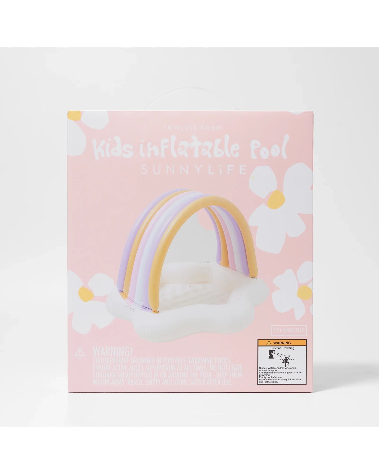 Sunnylife Kids Inflatable Pool Princess Swan Multi